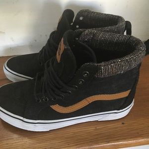 Vans weatherproof high tops